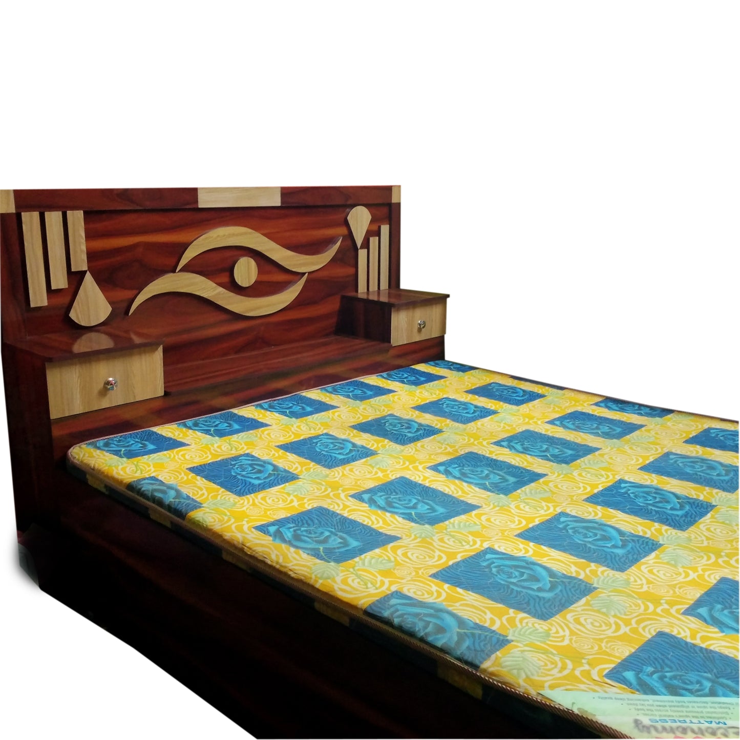 Bed Hydraulics king size 6/7 with Box storage (MDF wood )