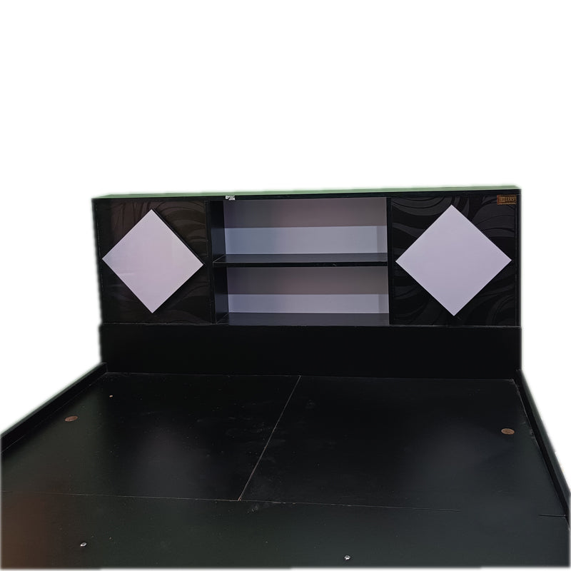 Bed hydraulic with Box storage , Queen Size,5/7 bed ( Engineering Wood) 3