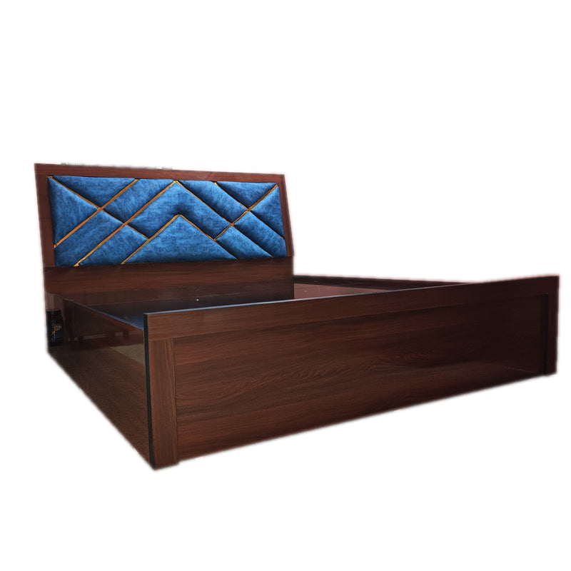 Bed hydraulic with Box storage , Queen Size,5/7 bed ( MDF Wood ) 48127019090236