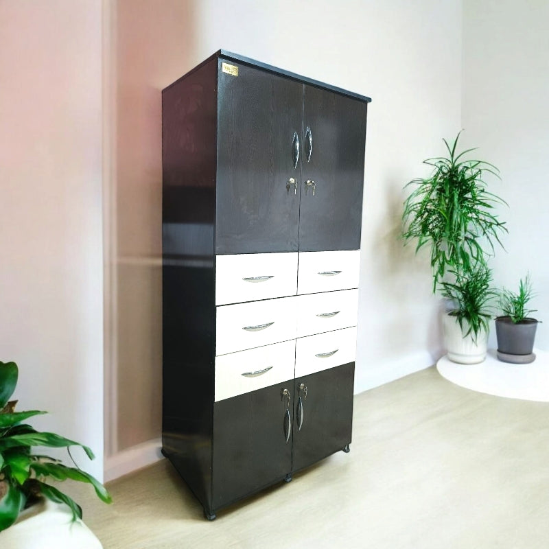 Wardrobe 2 door ( MDF Wood )