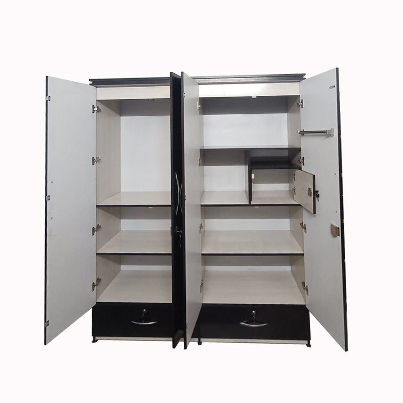 Wardrobe 4 door ( MDF Wood )
