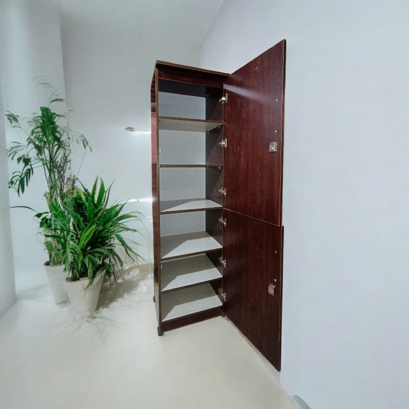 Wardrobe Singel door ( MDF wood )