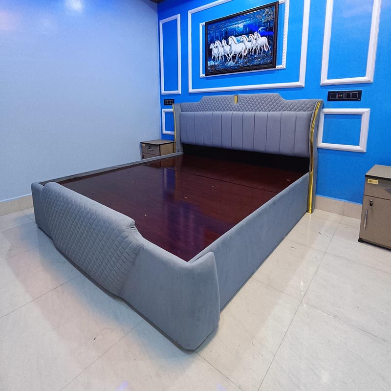 Bed Hydraulic system box storage , king size 6 / 7 ( MDF Wood ),