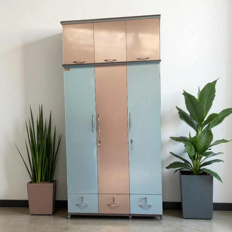 Wardrobe 3 Door( MDF wood )