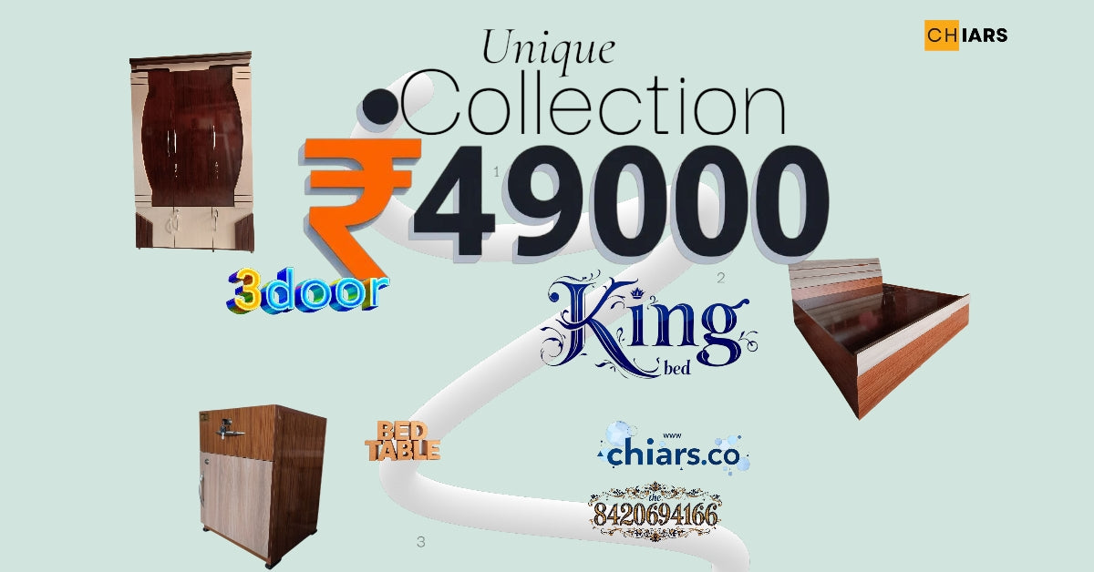 Bed room set furniture ( MDF Wood )