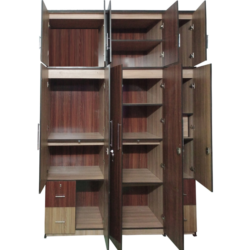 wardrobe 5 door ( UV MDF wood )