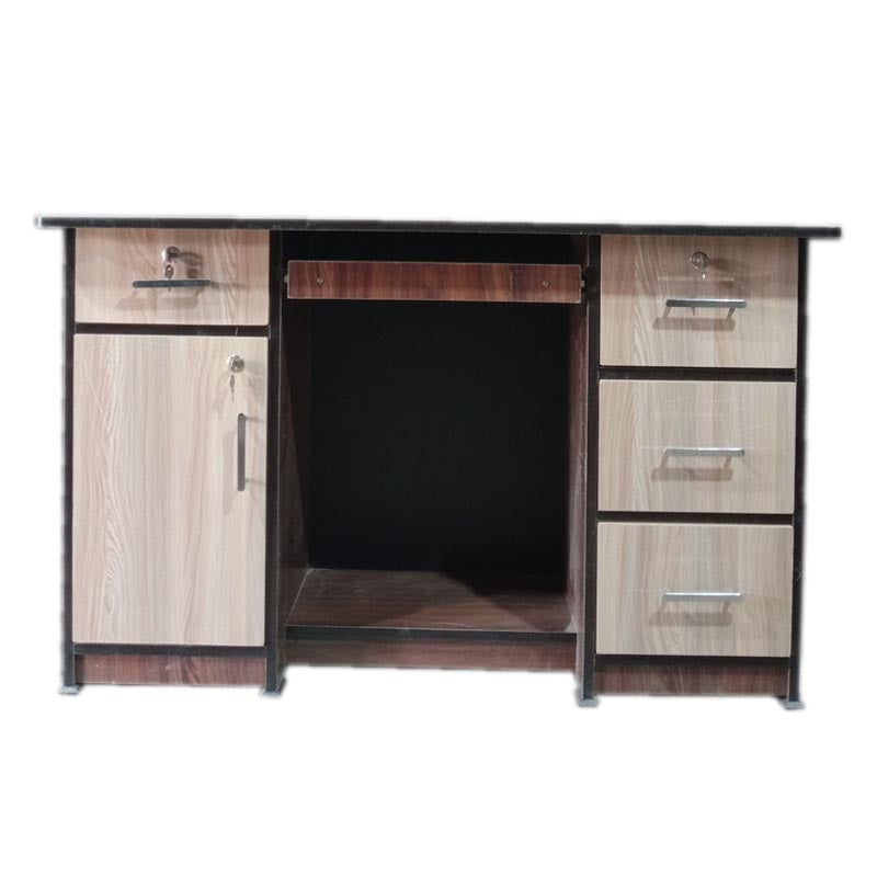 Office Table / Computer Table (MDF Wood – Chiars