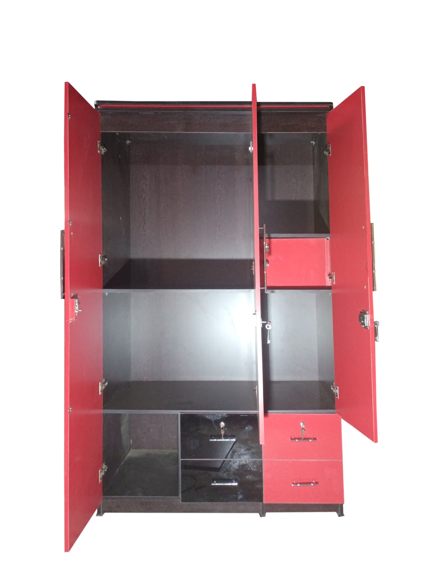 Wardrobe 3 door ( UV MDF wood )