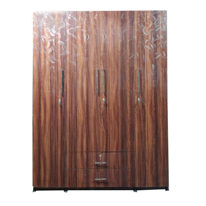 Wardrobe 4 door (Engineering Wood)