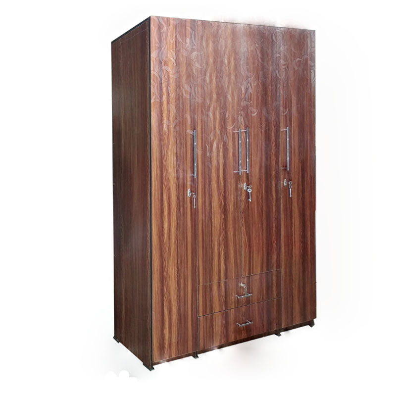 Wardrobe 4 door (Engineering Wood)