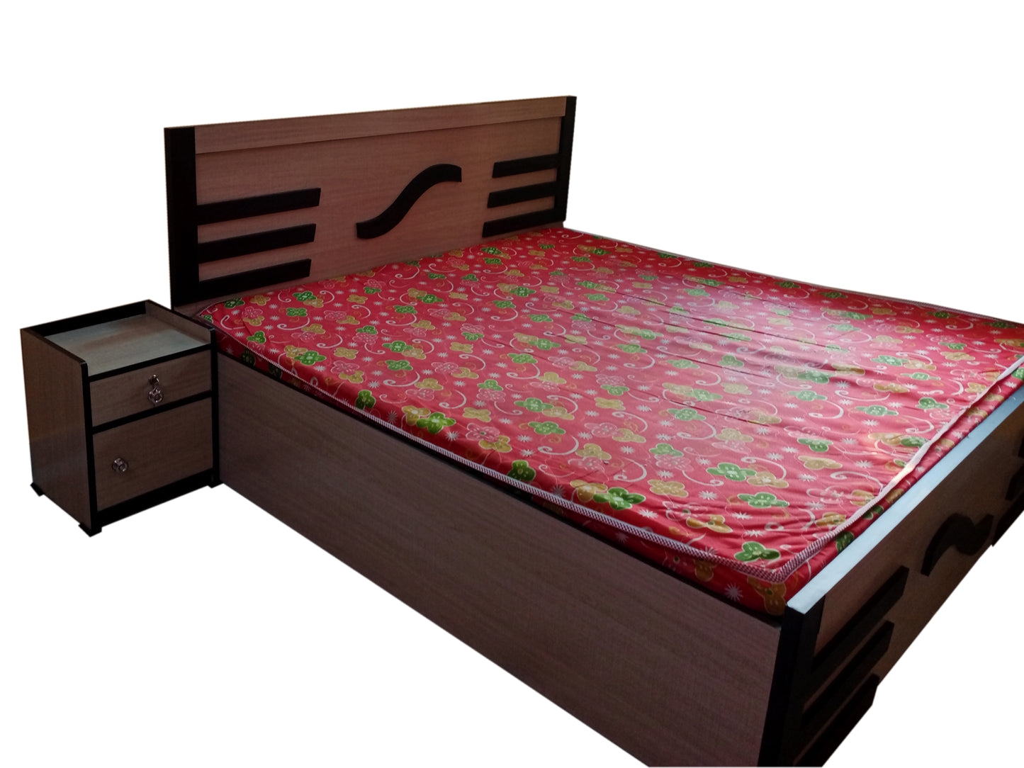 Bed hydraulic with Box storage ,King size, 6/7 bed( MDF Wood )