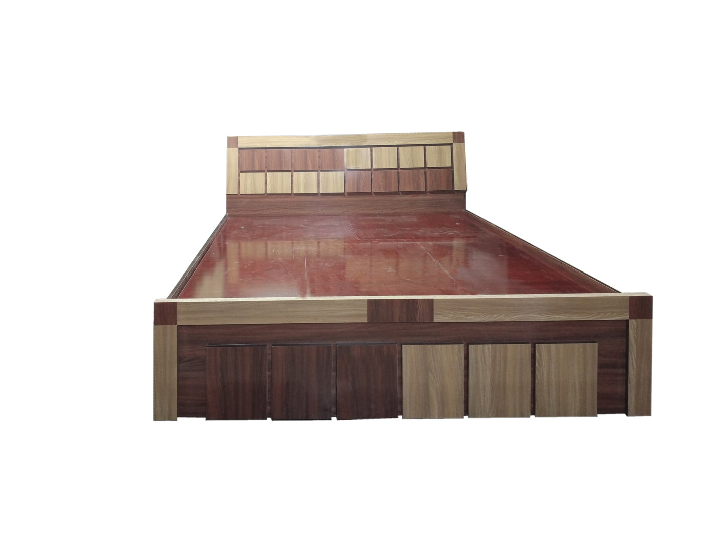 Bed king size out to out 83/73 inch, 6/7 ft ( MDF wood )