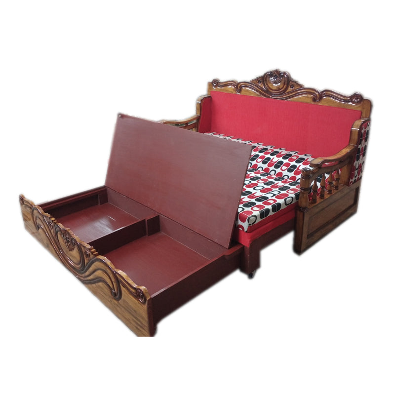 Sofa cum bed  ( teak wood )