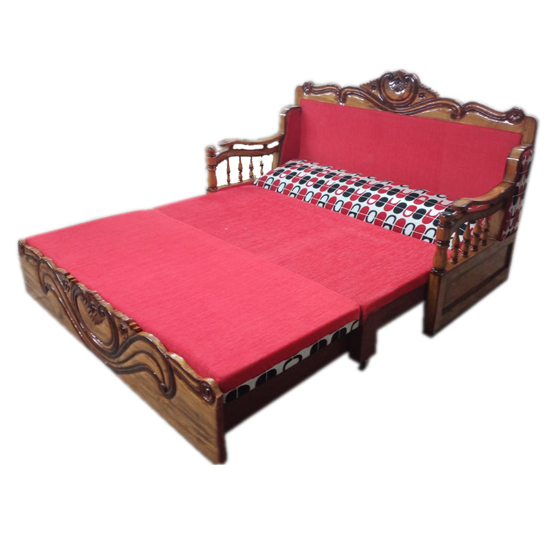 Sofa cum bed  ( teak wood )