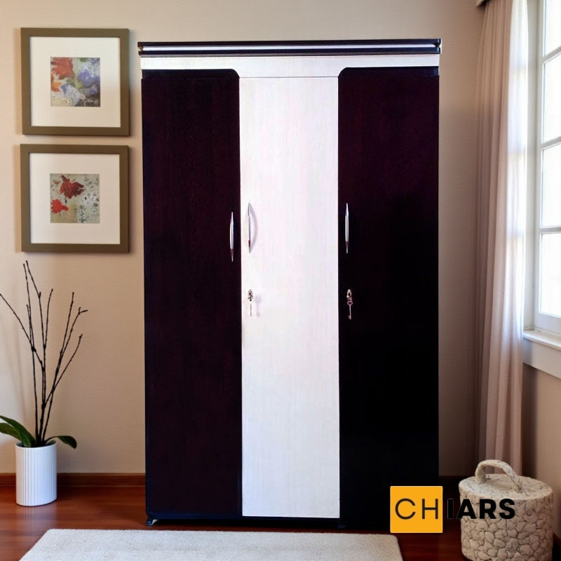 Wardrobe 3 door ( MDF wood )