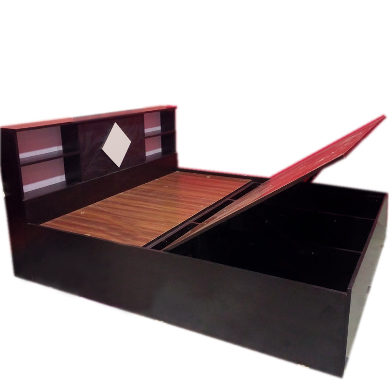 Bed hydraulic with Box storage ,King size 6/7( MDF Wood )