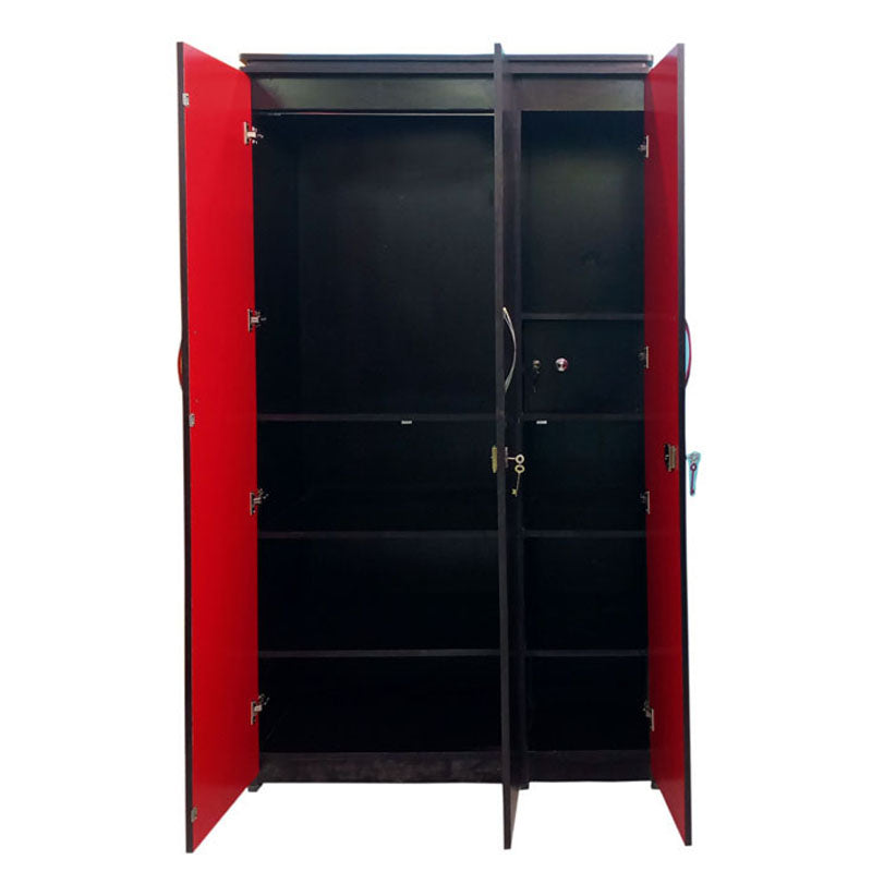 3 door wardrobe (MDF wood)