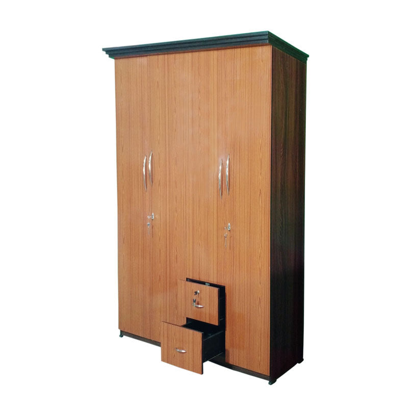 wardrobe 4 door   ( MDF Wood )