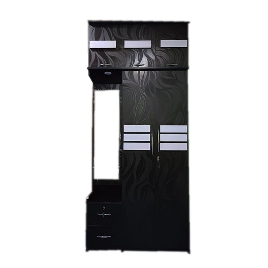 Wardrobe 3 door with loft ( Engineering wood )