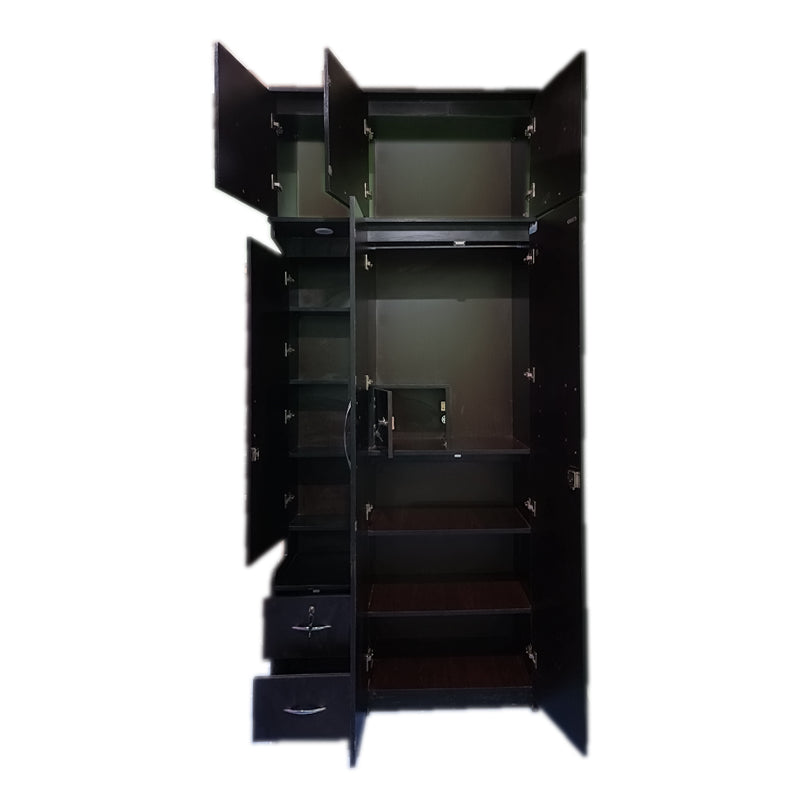 Wardrobe 3 door with loft ( Engineering wood )