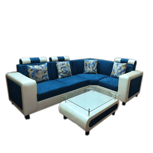 L Sofa with center table