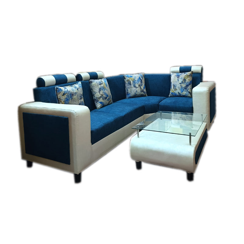 L Sofa with center table