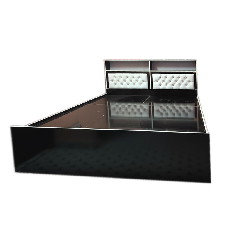 king bed with box storage hydraulic system ( MDF wood )