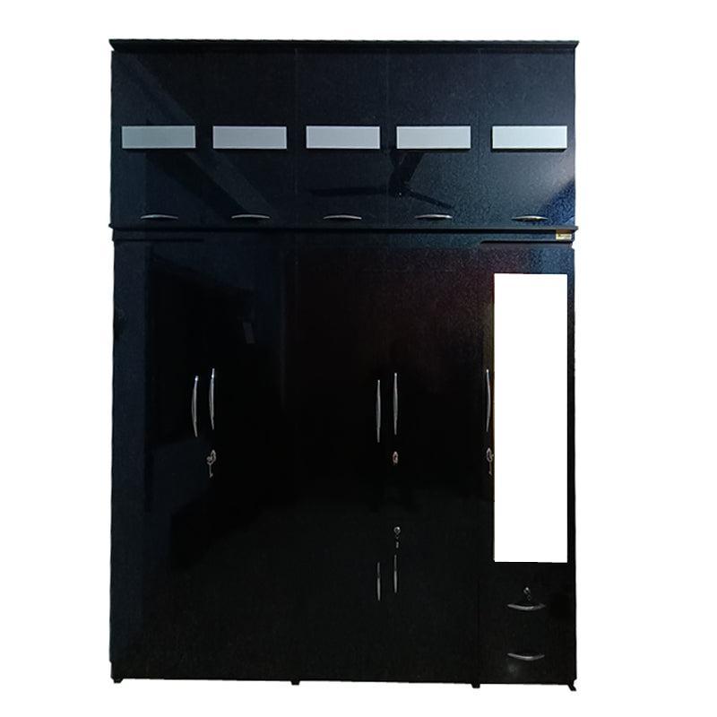 wardrobe 5 door ( Acrylic MDF  wood )