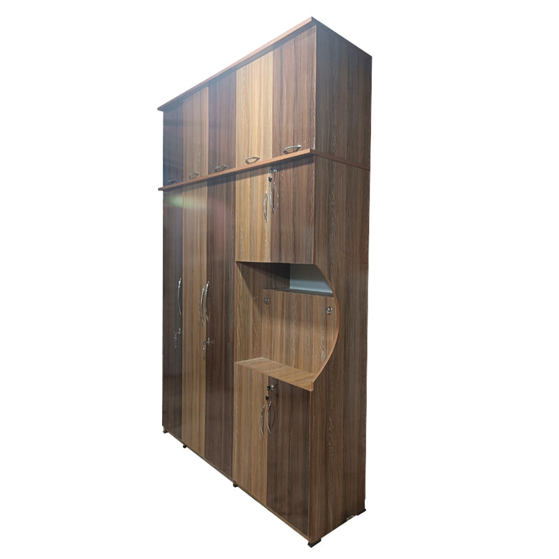 Wardrobe  5 door (  MDF wood )