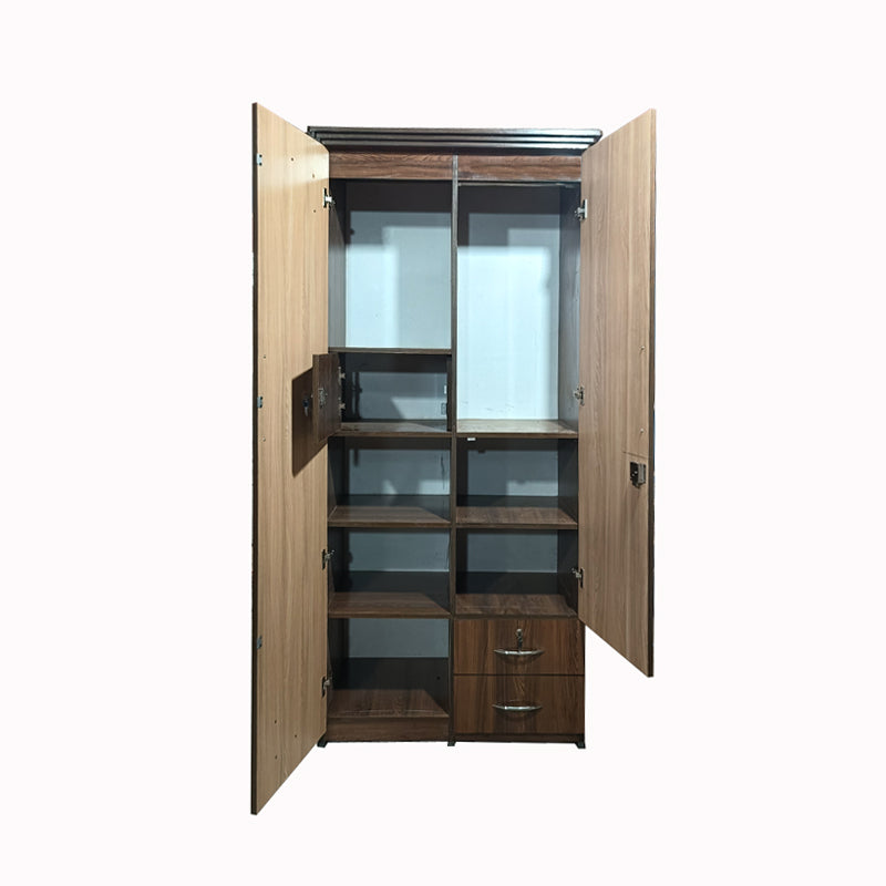 Wardrobe 2 door ( MDF wood )