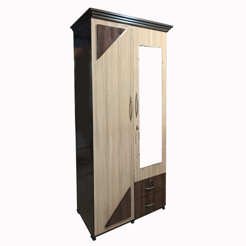 Wardrobe 2 door ( MDF wood )