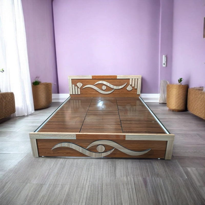 Bed, Box storage, king size 7/6 ( MDF Wood )