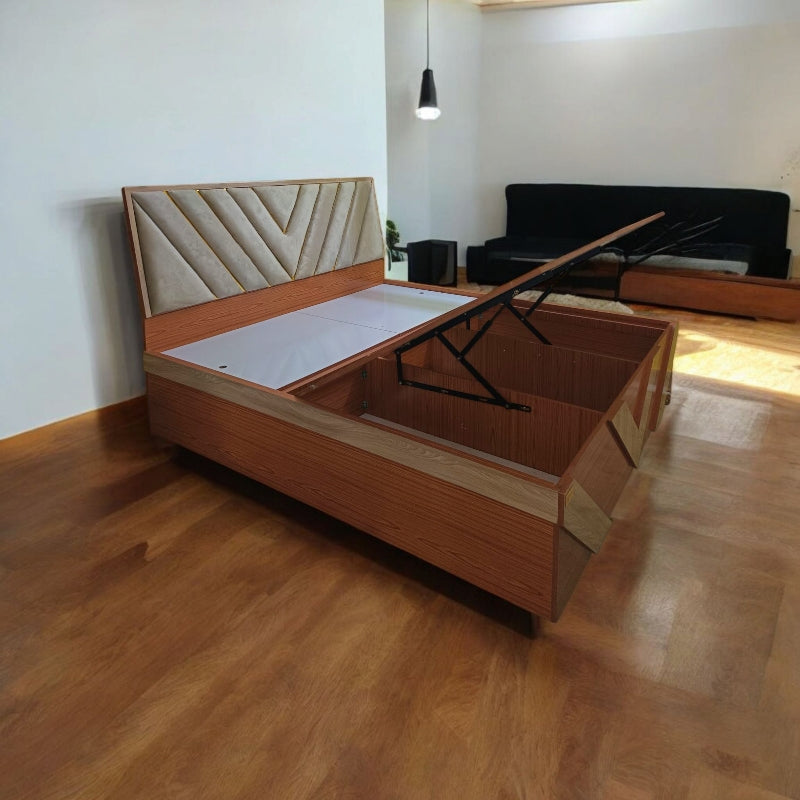 Bed Hydraulic system , Box storage , king size 6/7 ( MDF Wood