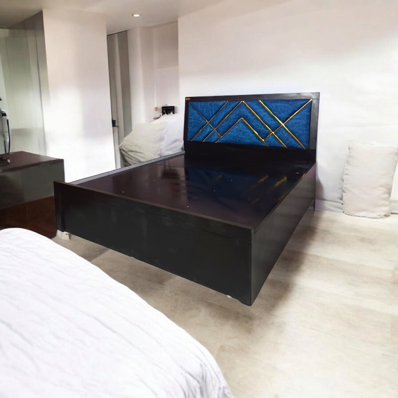Bed Hydraulic system , Box storage , Queen size 5/7 ( MDF Wood )
