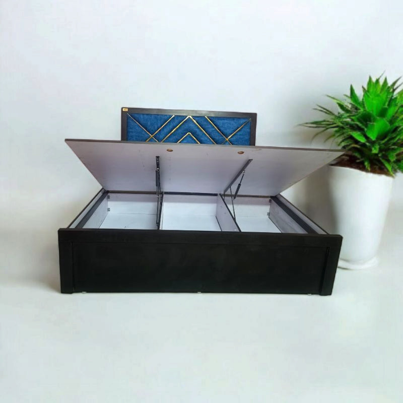 Bed Hydraulic system , Box storage , Queen size 5/7 ( MDF Wood )