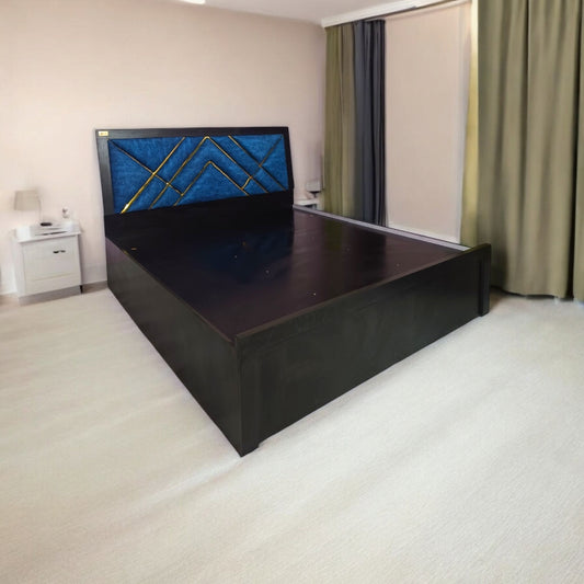Bed Hydraulic system , Box storage , Queen size 5/7 ( MDF Wood )