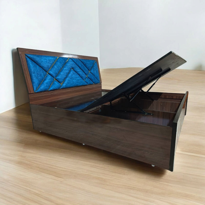 Bed Hydraulic system , Box storage , Queen size 5/7 ( MDF Wood