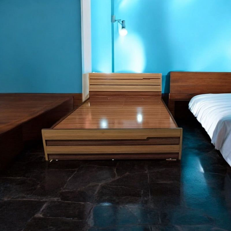 Bed Hydraulic system , Box storage , Queen size 5/7 ( MDF Wood )