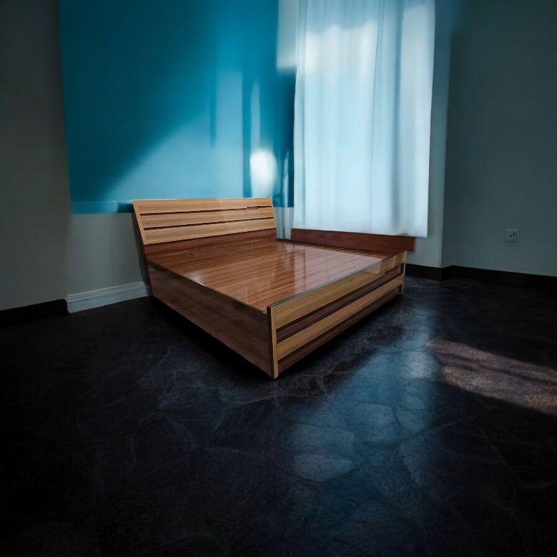 Bed Hydraulic system , Box storage , Queen size 5/7 ( MDF Wood )