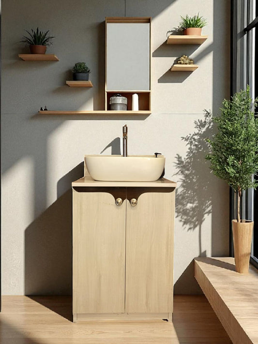 Basin venity,Single sink floating Vanities UPVC Water proof ( UPVC BOARD )