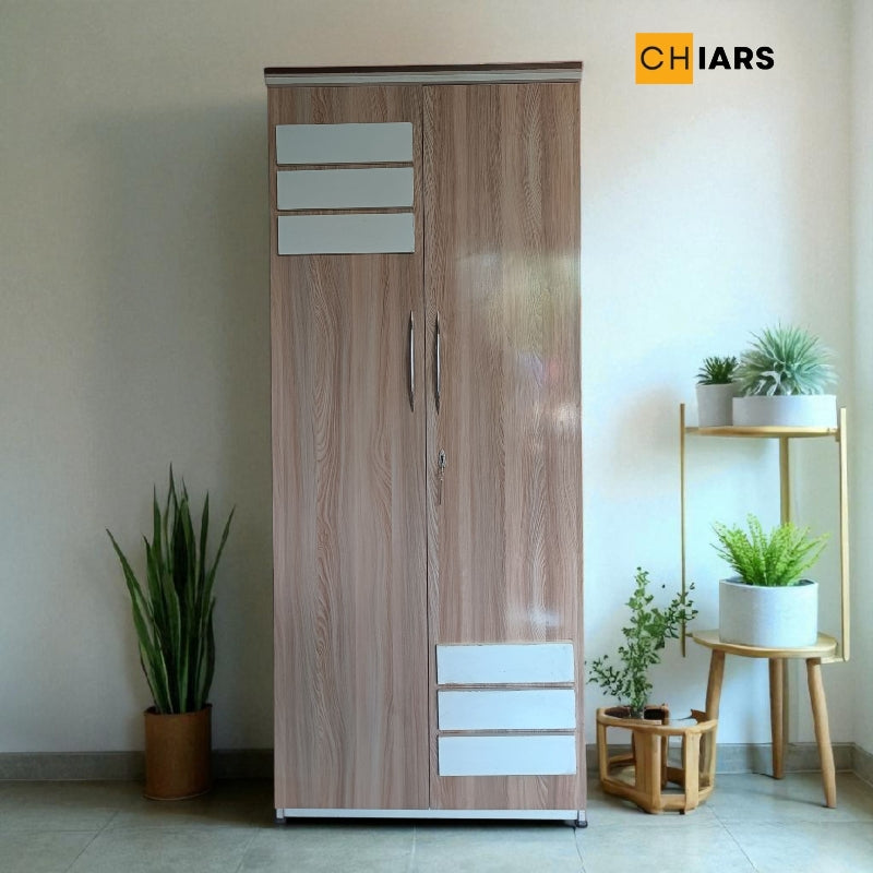 wardrobe 2 door ( MDF wood )