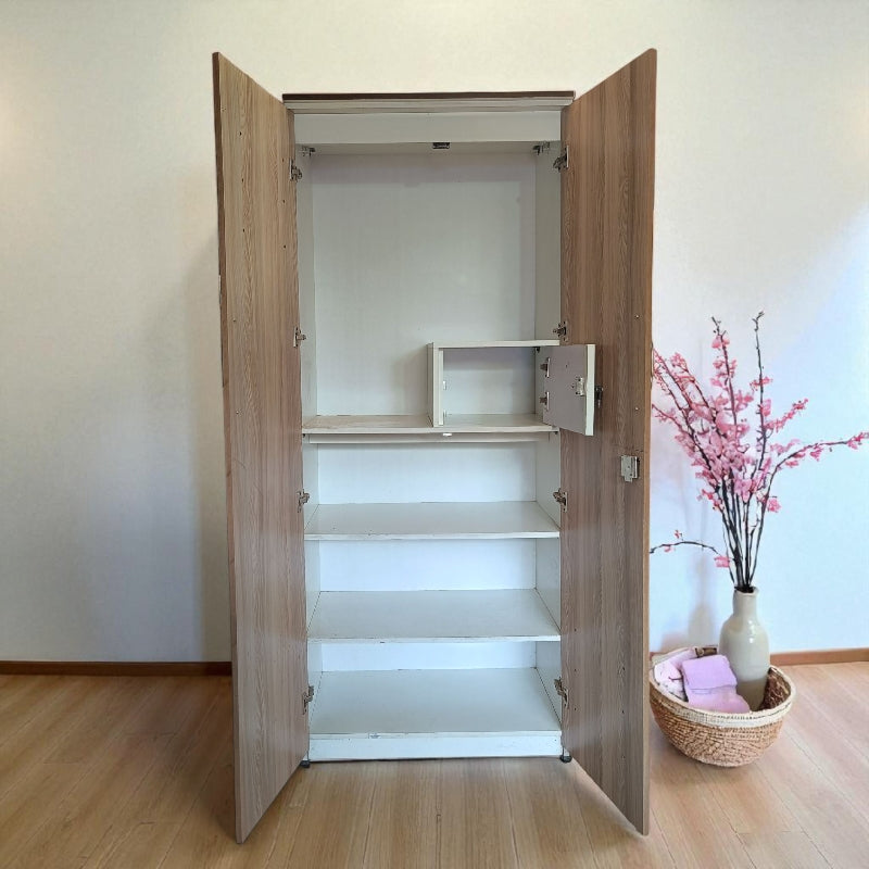 wardrobe 2 door ( MDF wood )