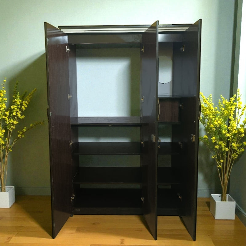 3 door wardrobe ( MDF wood )