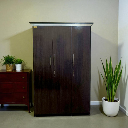 3 door wardrobe ( MDF wood )