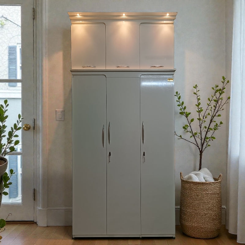 3 door wardrobe (MDF Wood)