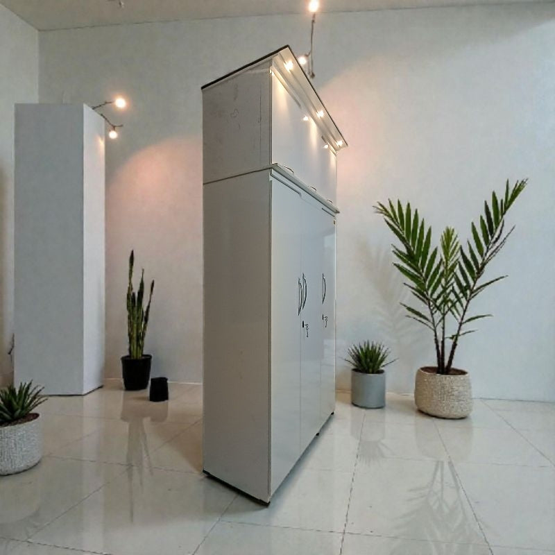 3 door wardrobe (MDF Wood)