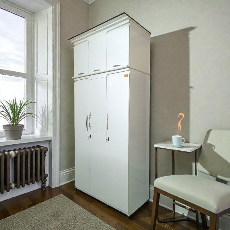 3 door wardrobe (MDF Wood)