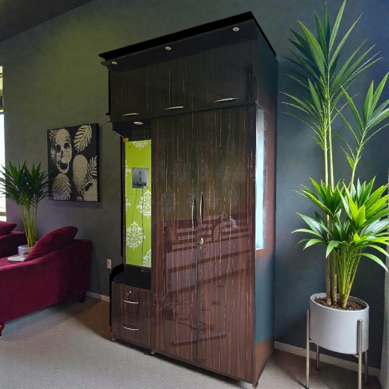 3 door wardrobe (MDF Wood)