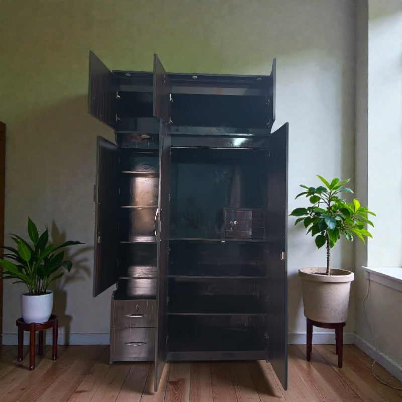 3 door wardrobe (MDF Wood)