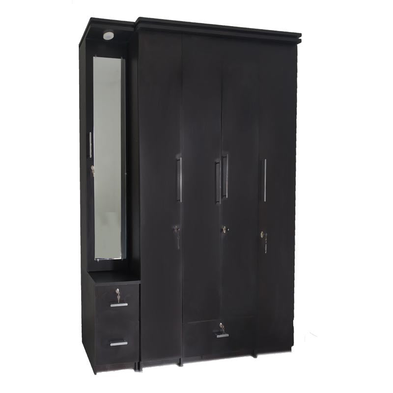 wardrobe five door ( MDF wood )